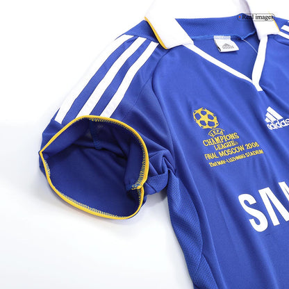 Chelsea 2008 UCL UCL Final Koti Retro-pelipaita Miesten