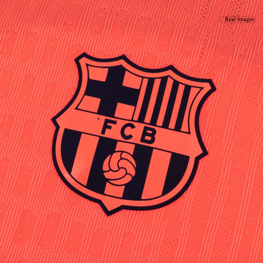 Barcelona 2025/26 UCL Kolmas Pelipaita (Player Version) Miesten GAVI #6