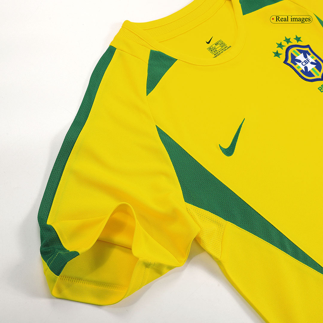Brazil 2002/03 Koti Retro-pelipaita Miesten CAFU #2