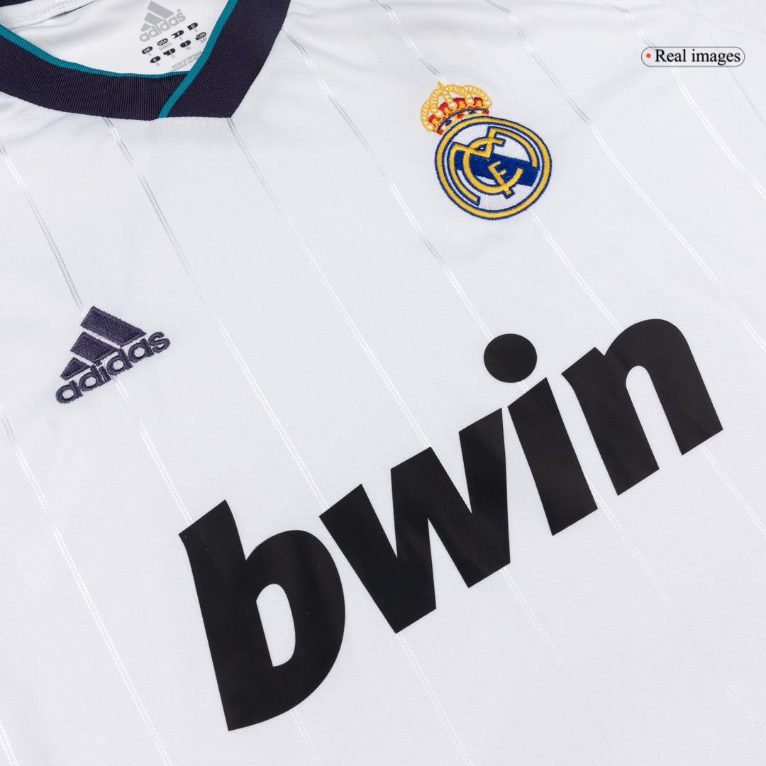 Real Madrid 2012/13 Koti Retro-pelipaita Miesten
