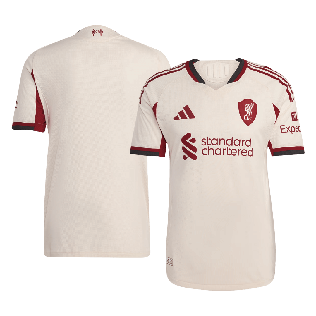 Liverpool 2025/26 Vieras Pelipaita (Player Version) Miesten