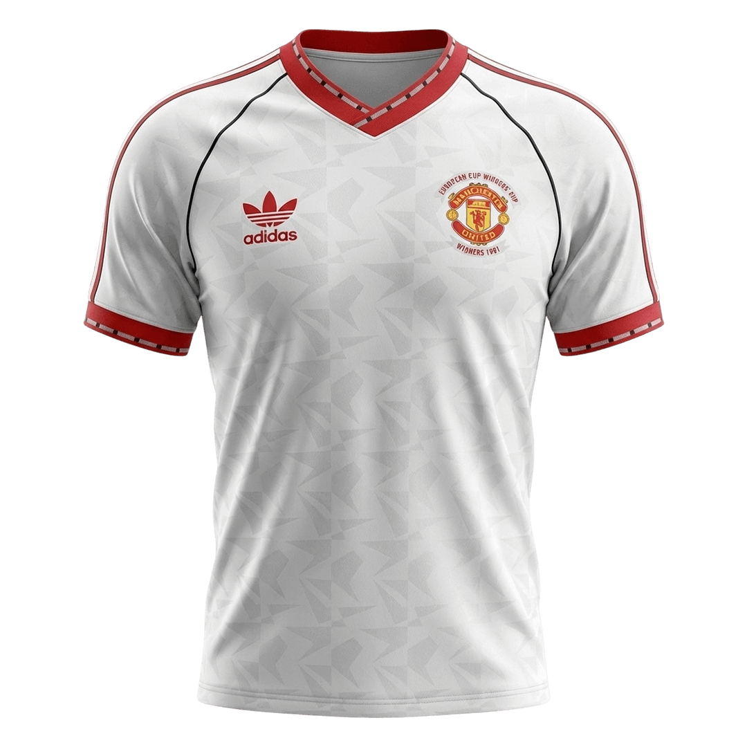 Manchester United 1991 Vieras Retro-pelipaita Miesten