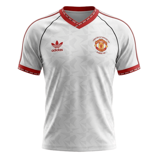 Manchester United 1991 Vieras Retro-pelipaita Miesten