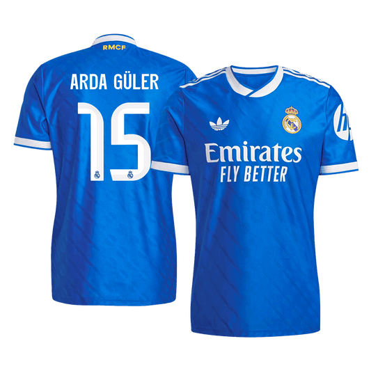 Real Madrid 2025/26 Kolmas Pelipaita (Player Version) Miesten ARDA GÜLER #15