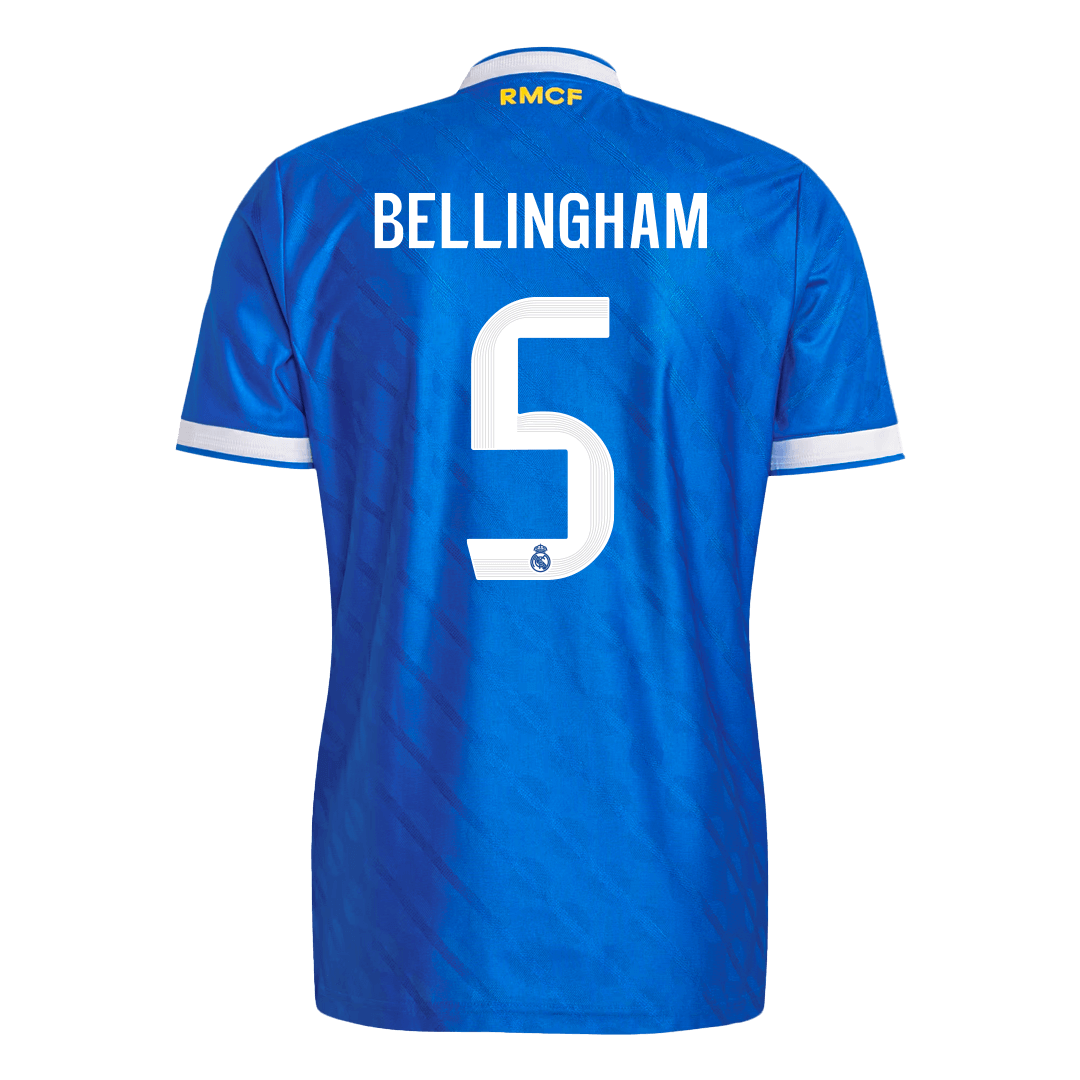 Real Madrid 2025/26 Kolmas Pelipaita (Player Version) Miesten BELLINGHAM #5