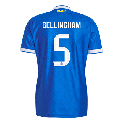 Real Madrid 2025/26 Kolmas Pelipaita (Player Version) Miesten BELLINGHAM #5