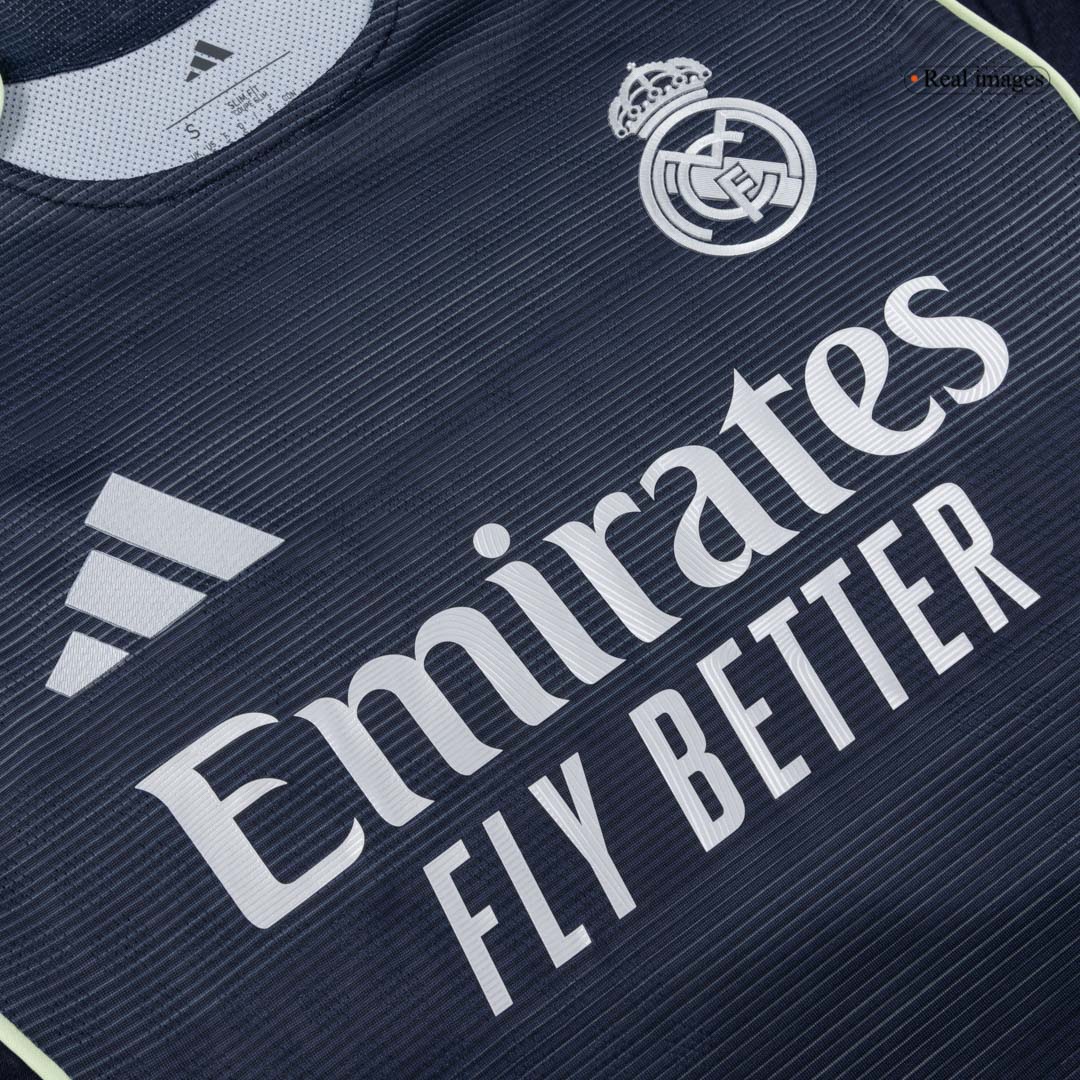 Real Madrid 2025/26 Vieras Pelipaita (Player Version) Miesten MBAPPÉ #10 [PREMIUM]