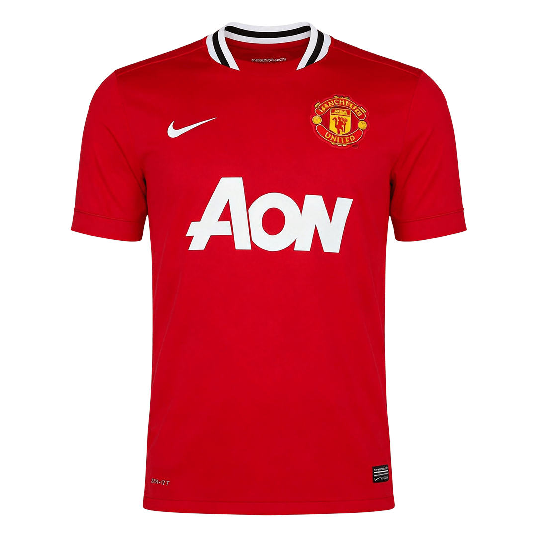 Manchester United 2011/12 Koti Retro-pelipaita Miesten