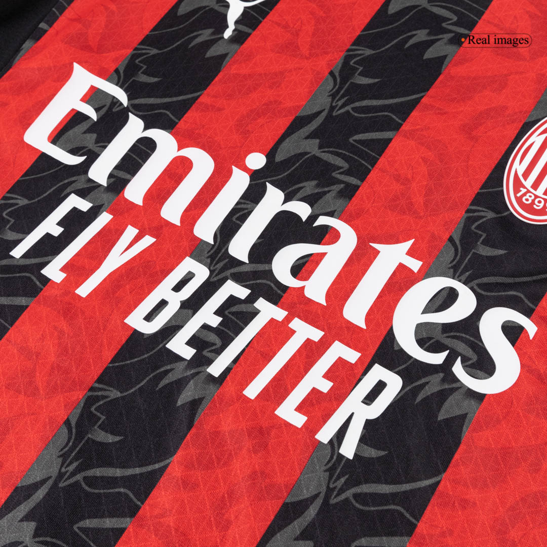 AC Milan 2025/26 Koti Pelipaita (Player Version) Miesten