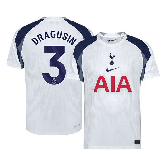 Tottenham Hotspur 2025/26 Koti Pelipaita (Player Version) Miesten DRAGUSIN #3