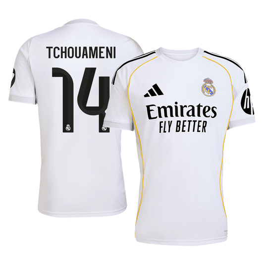 Real Madrid 2025/26 Koti Pelipaita Miesten TCHOUAMENI #14