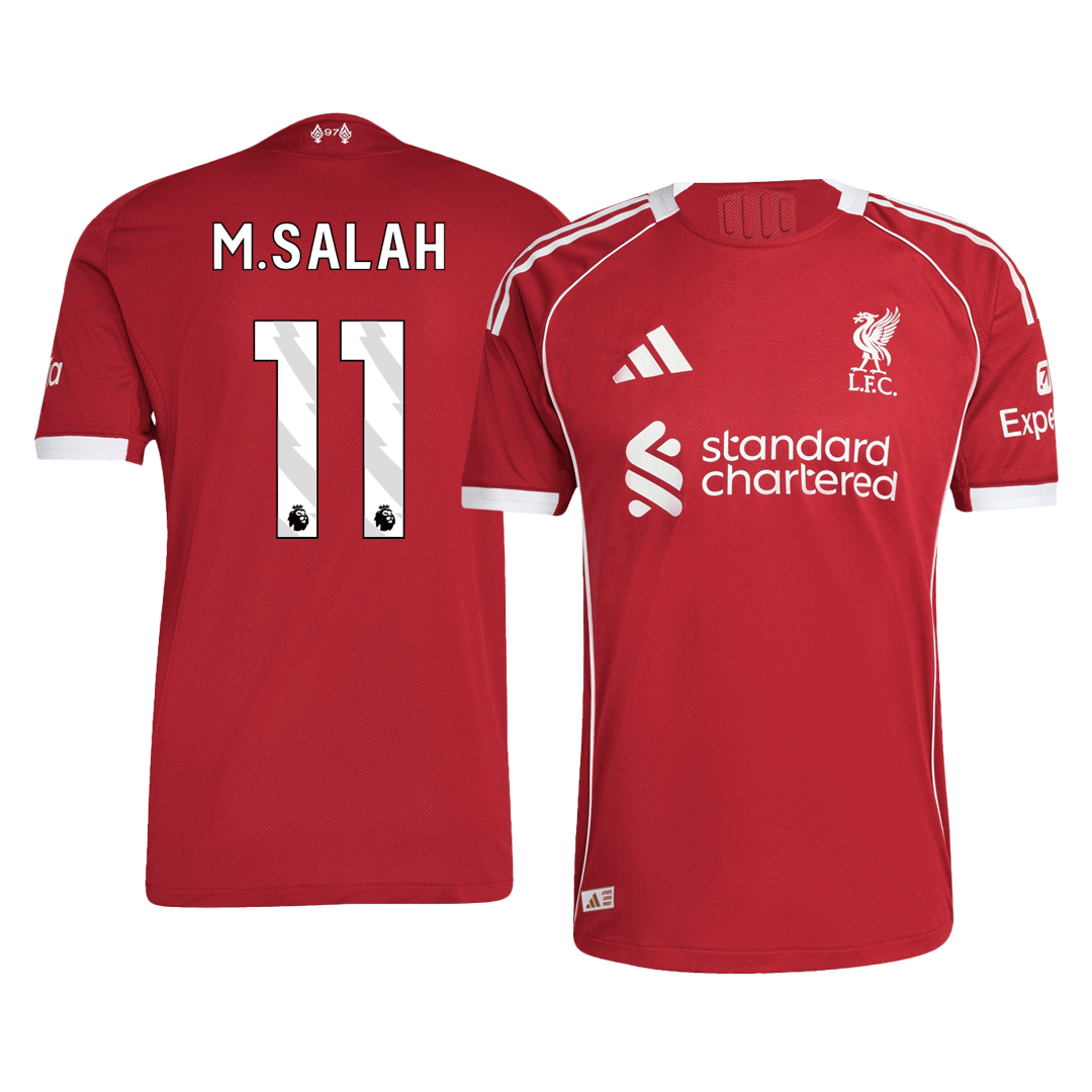 Liverpool 2025/26 Koti Pelipaita (Player Version) Miesten M.SALAH #11