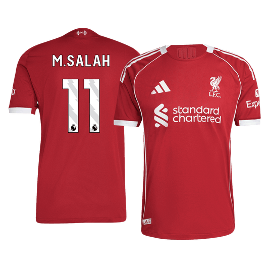 Liverpool 2025/26 Koti Pelipaita (Player Version) Miesten M.SALAH #11