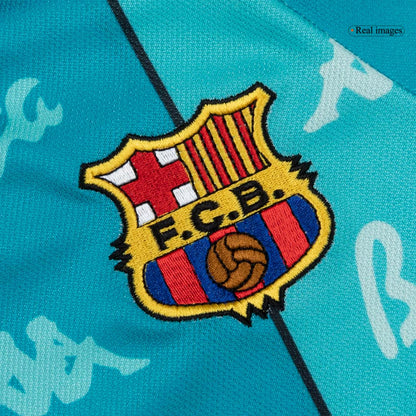 Barcelona 1996/97 Vieras Retro-pelipaita Miesten