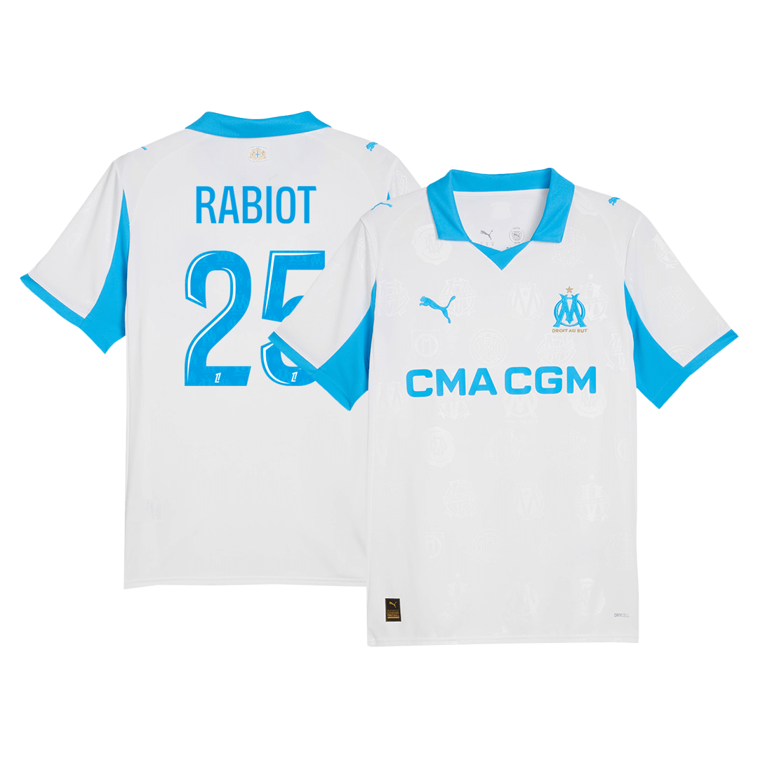 Marseille 2025/26 Koti Pelipaita Miesten RABIOT #25