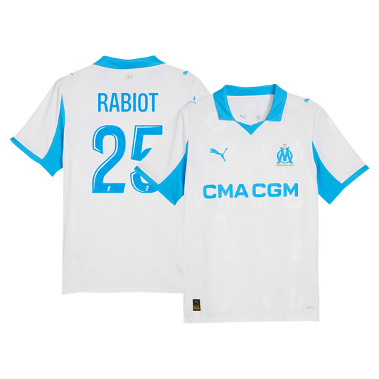 Marseille 2025/26 Koti Pelipaita Miesten RABIOT #25