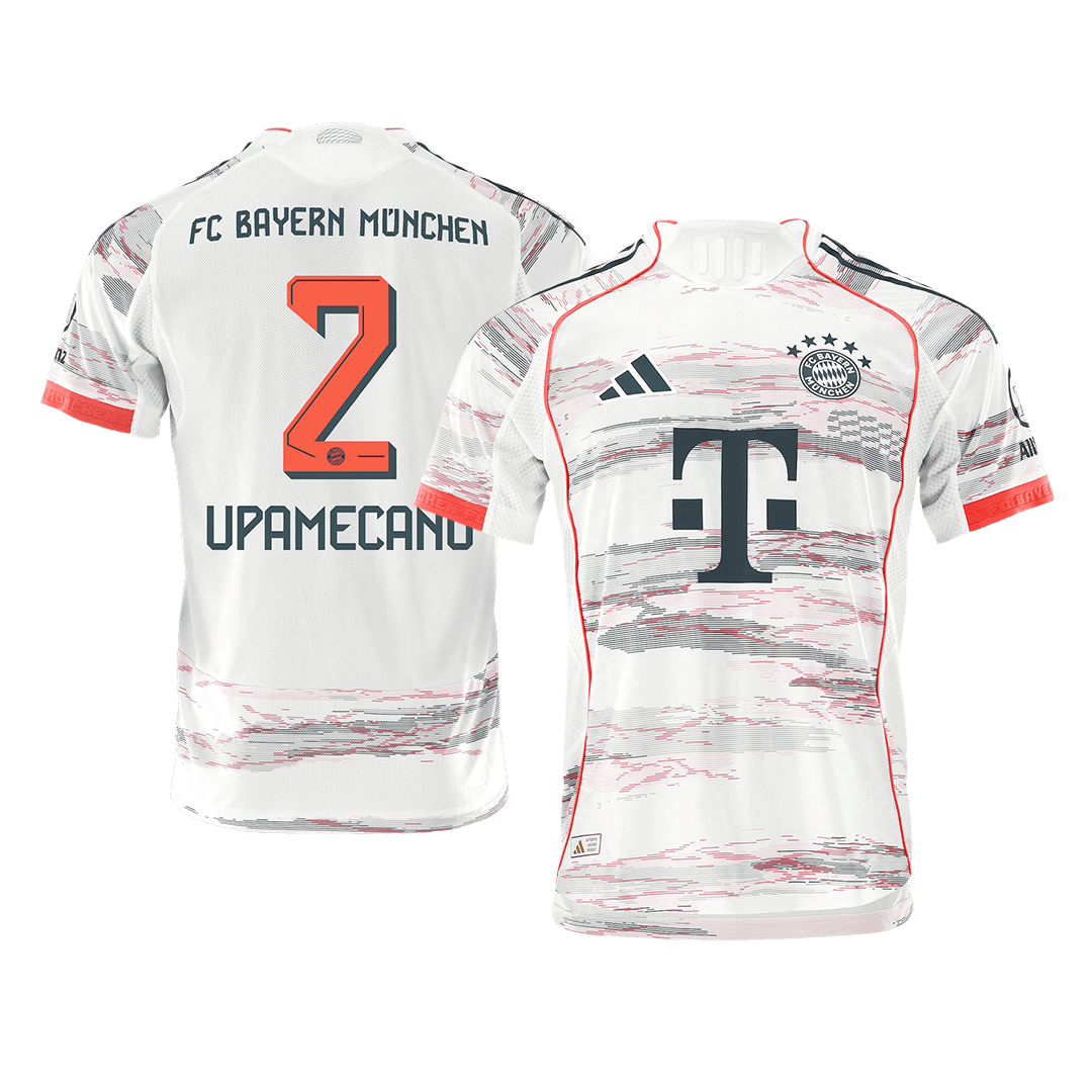 Bayern Munich 2025/26 Vieras Pelipaita (Player Version) Miesten UPAMECANO #2