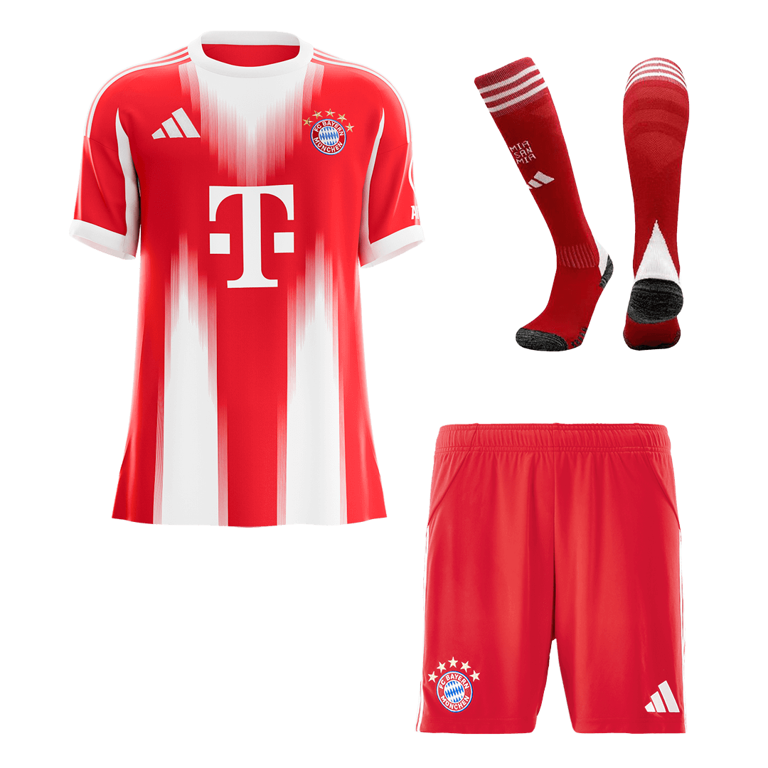 Bayern Munich 2025/26 Koti Täydellinen peliasu Miesten [PREMIUM]