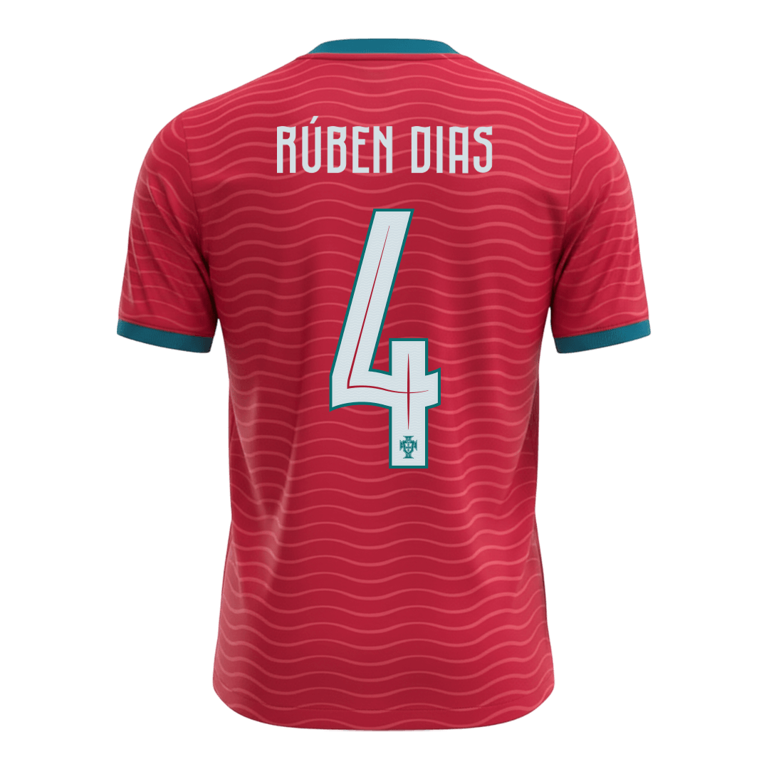 Portugal World Cup 2026 Koti Pelipaita Miesten RÚBEN DIAS #4