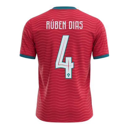 Portugal World Cup 2026 Koti Pelipaita Miesten RÚBEN DIAS #4
