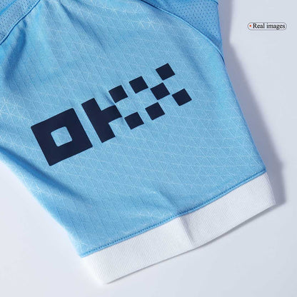 Manchester City 2025/26 Koti Pelipaita (Player Version) Miesten