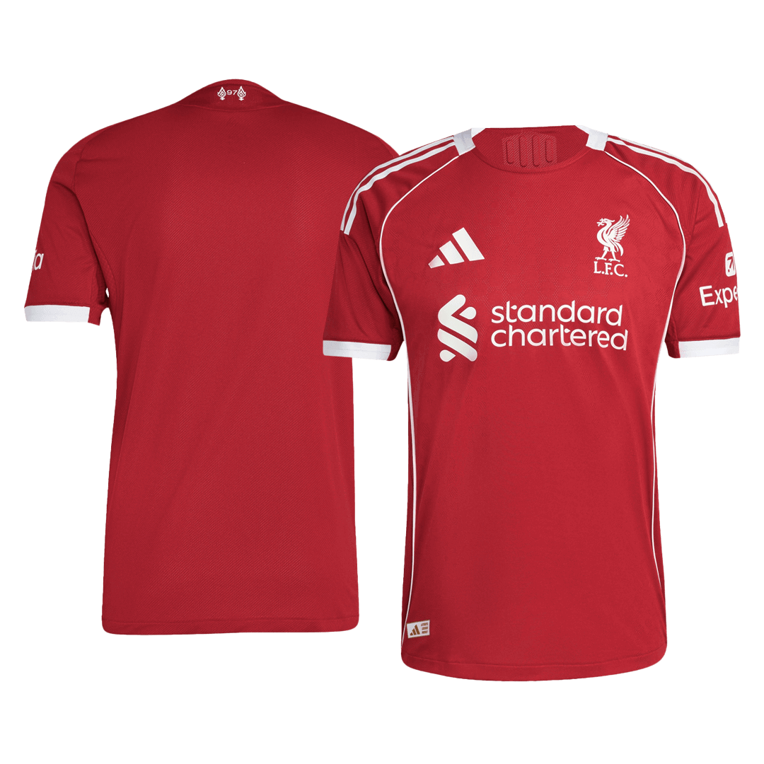 Liverpool 2025/26 Koti Pelipaita (Player Version) Miesten