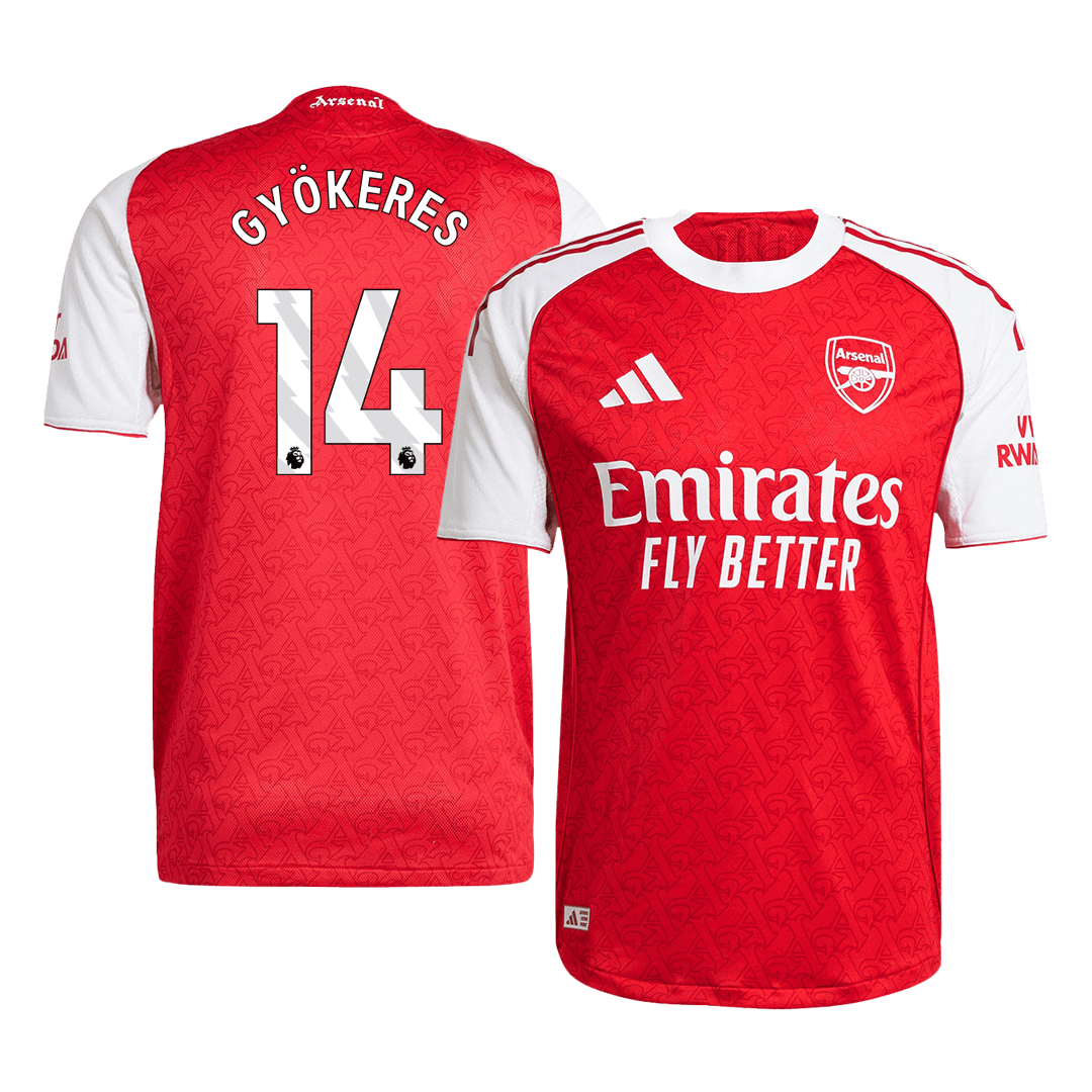 Arsenal 2025/26 Koti Pelipaita (Player Version) Miesten GYÖKERES #14