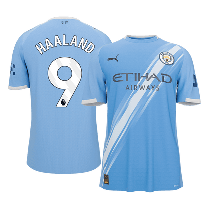 Manchester City 2025/26 Koti Pelipaita Miesten HAALAND #9 [PREMIUM]