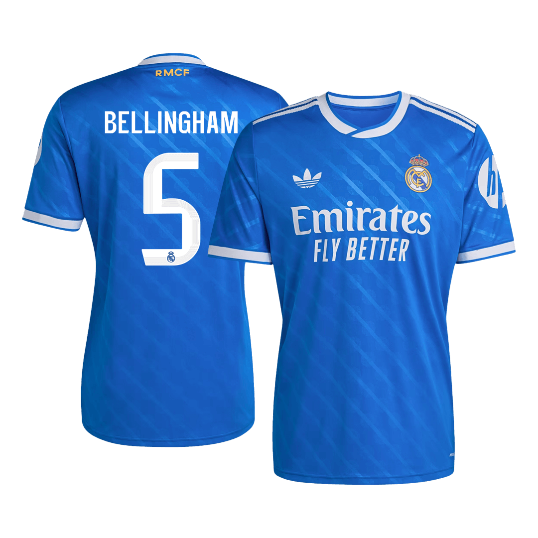 Real Madrid 2025/26 Kolmas Pelipaita Miesten BELLINGHAM #5