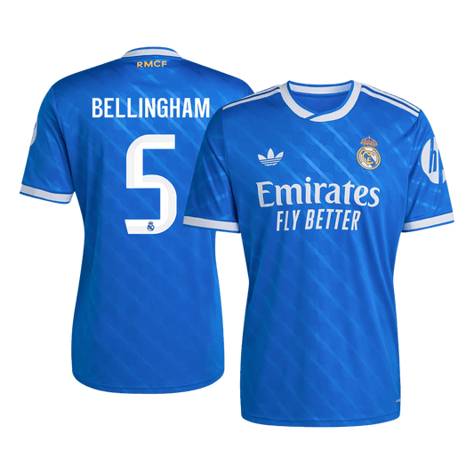 Real Madrid 2025/26 Kolmas Pelipaita Miesten BELLINGHAM #5