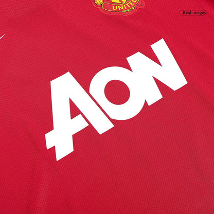 Manchester United 2011/12 Koti Retro-pelipaita Miesten
