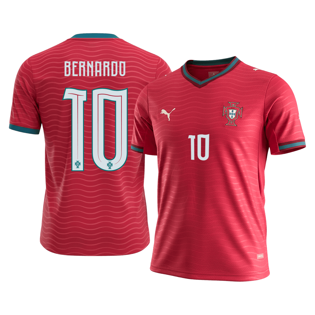 Portugal World Cup 2026 Koti Pelipaita Miesten BERNARDO #10