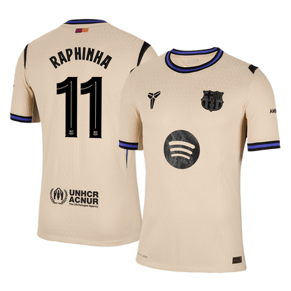 Barcelona 2025/26 UCL Vieras Pelipaita (Player Version) Miesten RAPHINHA #11