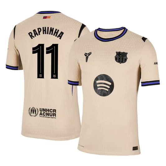 Barcelona 2025/26 UCL Vieras Pelipaita (Player Version) Miesten RAPHINHA #11