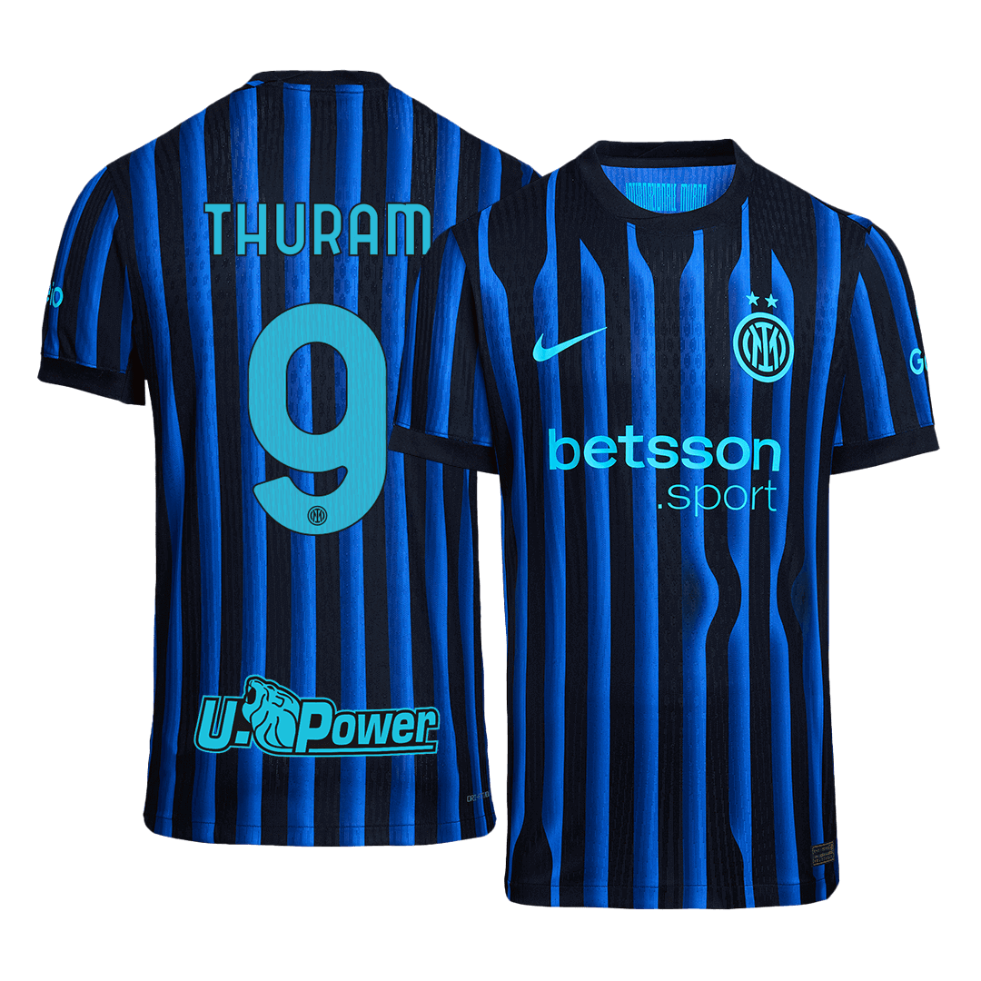 Inter Milan 2025/26 Koti Pelipaita (Player Version) Miesten THURAM #9