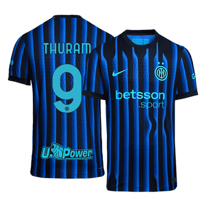 Inter Milan 2025/26 Koti Pelipaita (Player Version) Miesten THURAM #9