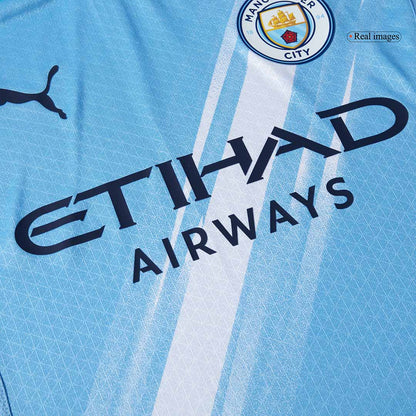 Manchester City 2025/26 Koti Pelipaita (Player Version) Miesten