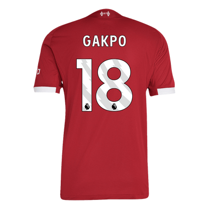 Liverpool 2025/26 Koti Pelipaita (Player Version) Miesten GAKPO #18