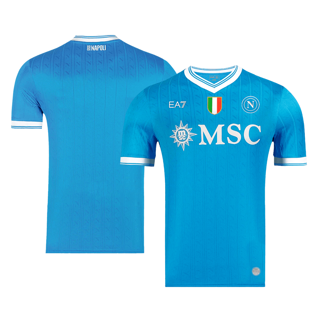 Napoli 2025/26 Koti Pelipaita (Player Version) Miesten