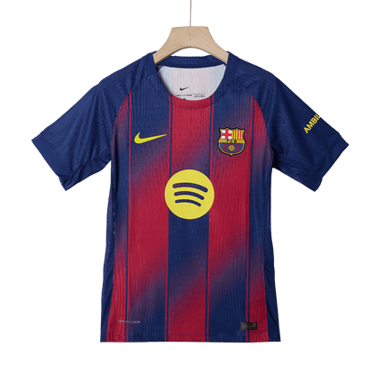 Barcelona 2025/26 Koti Pelipaita (Player Version) Miesten LAMINE YAMAL #10