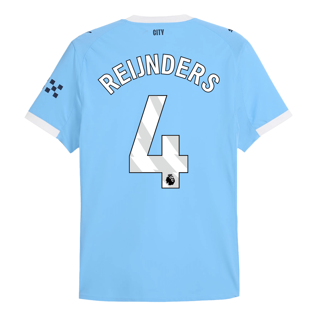 Manchester City 2025/26 Koti Pelipaita (Player Version) Miesten REIJNDERS #4