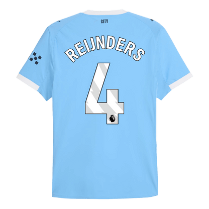 Manchester City 2025/26 Koti Pelipaita (Player Version) Miesten REIJNDERS #4
