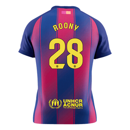 Barcelona 2025/26 Koti Pelipaita Miesten ROONY #28