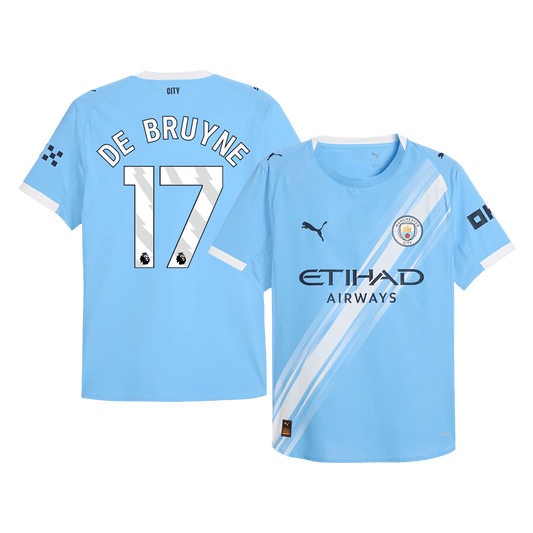 Manchester City 2025/26 Koti Pelipaita (Player Version) Miesten DE BRUYNE #17