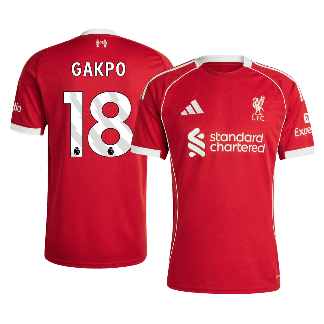 Liverpool 2025/26 Koti Pelipaita Miesten GAKPO #18