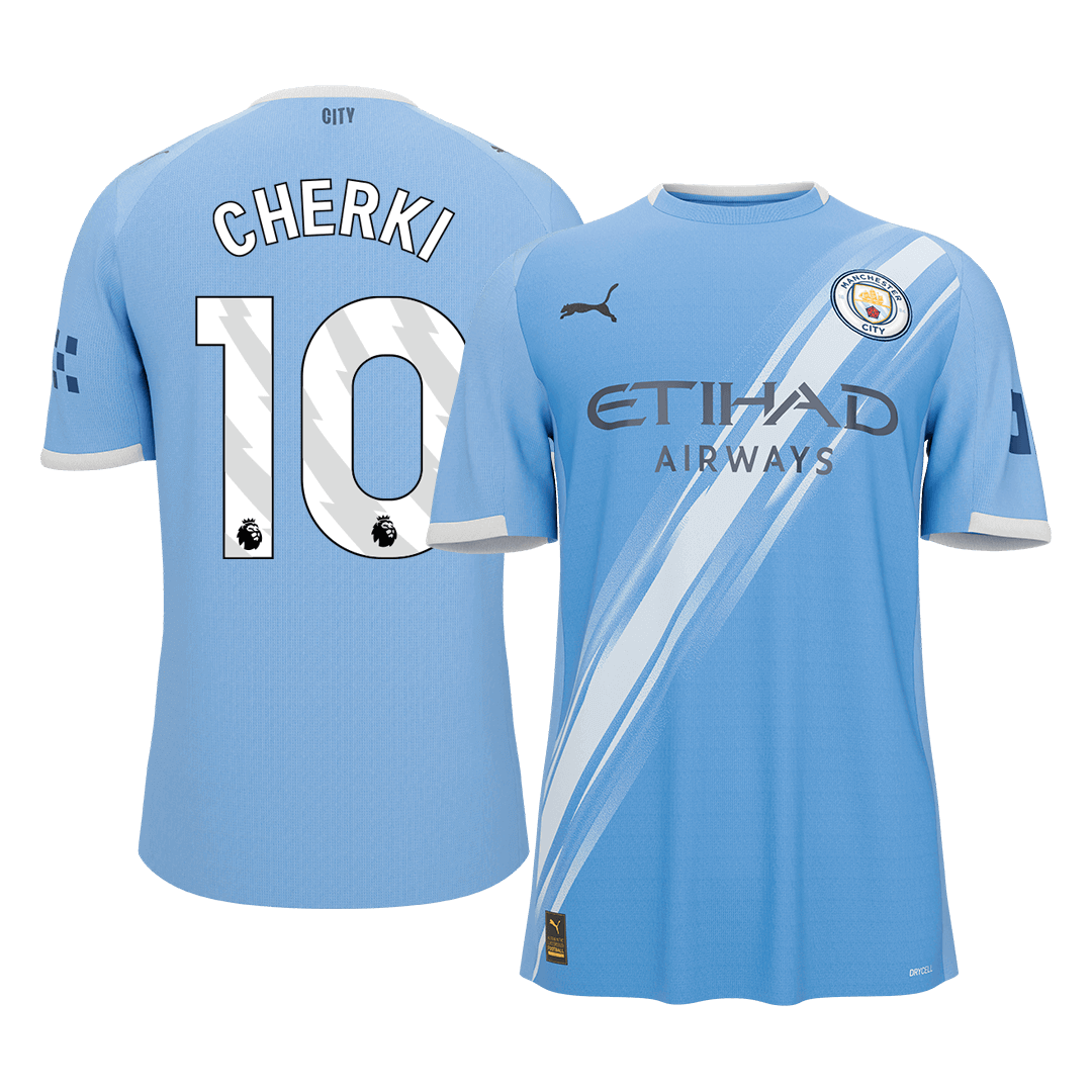 Manchester City 2025/26 Koti Pelipaita Miesten CHERKI #10 [PREMIUM]
