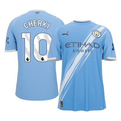 Manchester City 2025/26 Koti Pelipaita Miesten CHERKI #10 [PREMIUM]