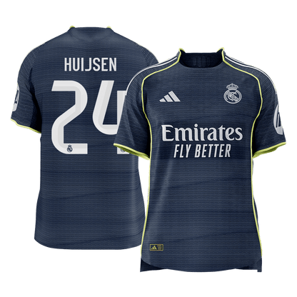 Real Madrid 2025/26 Vieras Pelipaita (Player Version) Miesten HUIJSEN #24 [PREMIUM]