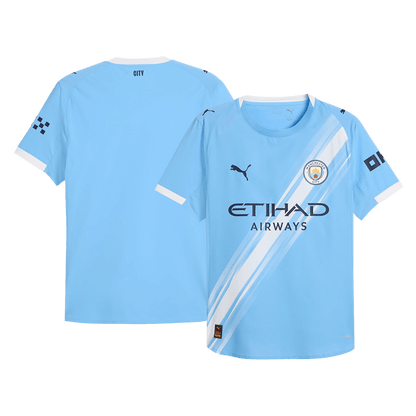 Manchester City 2025/26 Koti Pelipaita (Player Version) Miesten