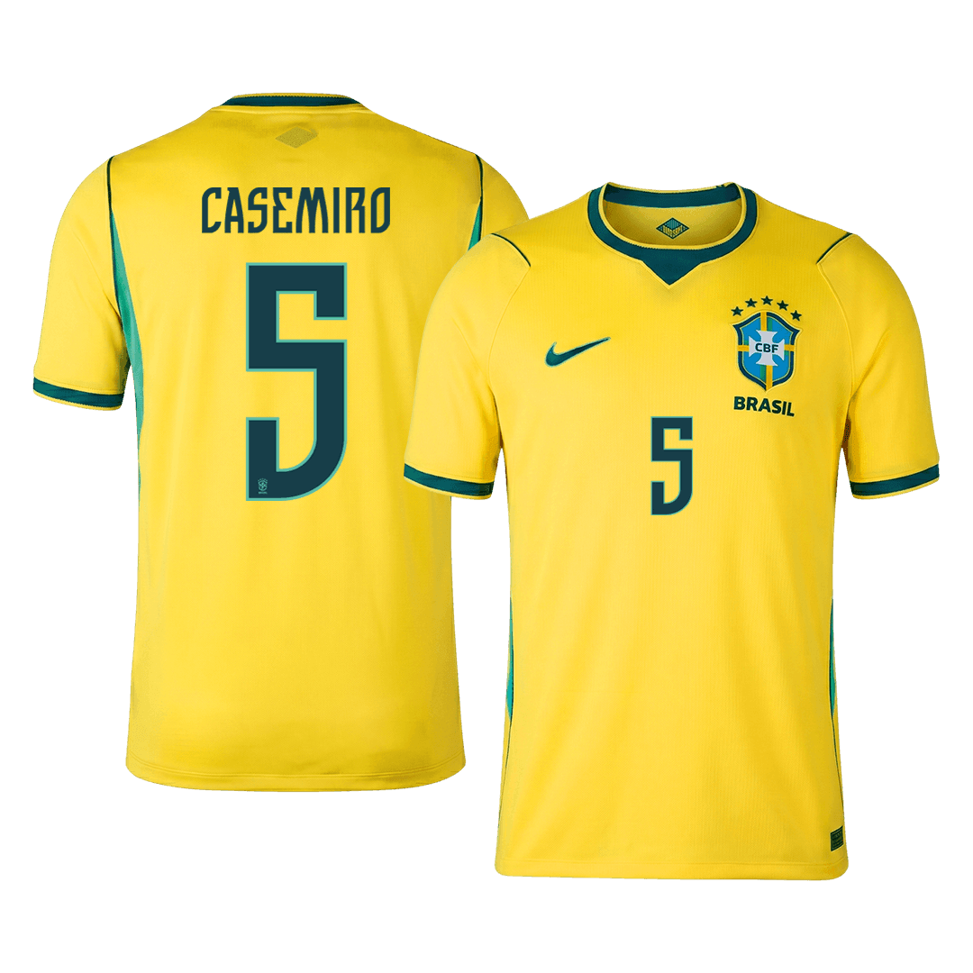 Brazil World Cup 2026 Koti Pelipaita Miesten CASEMIRO #5
